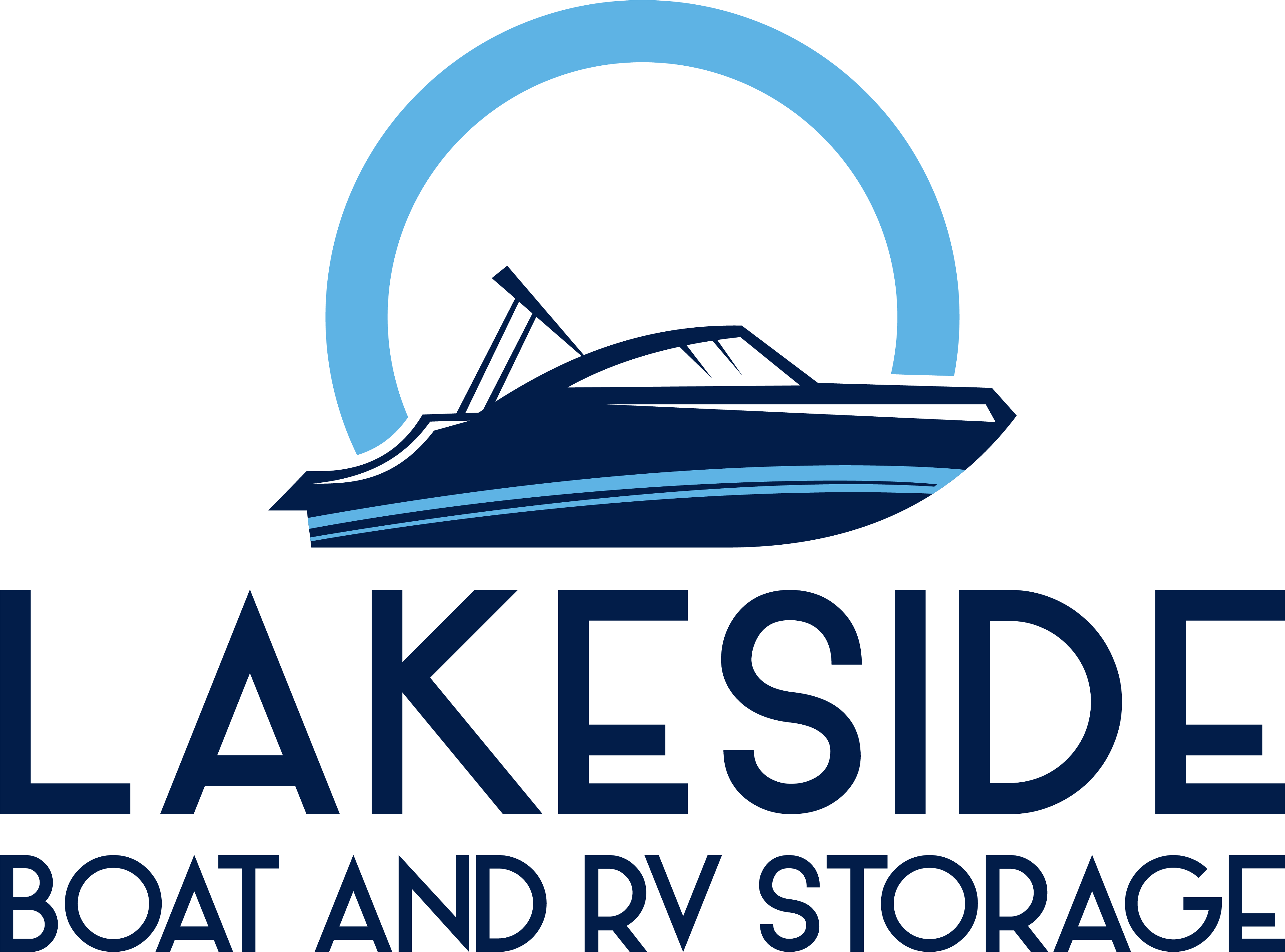 Lakeside Boat and RV Storage Logo